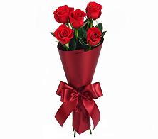 Букет 5 Красных роз Эдлесс Лав в Майдарово