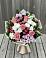 Букет цветов из: Альстромерии, Гвоздики, Розы и Хризантемы в Майдарово