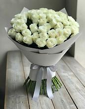 Букет 35 Белых роз в Майдарово