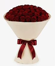 Букет 101 Бордовая роза Блэк Бакарра в Майдарово