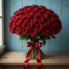 Букет Красные розы Блэк Меджик в Майдарово