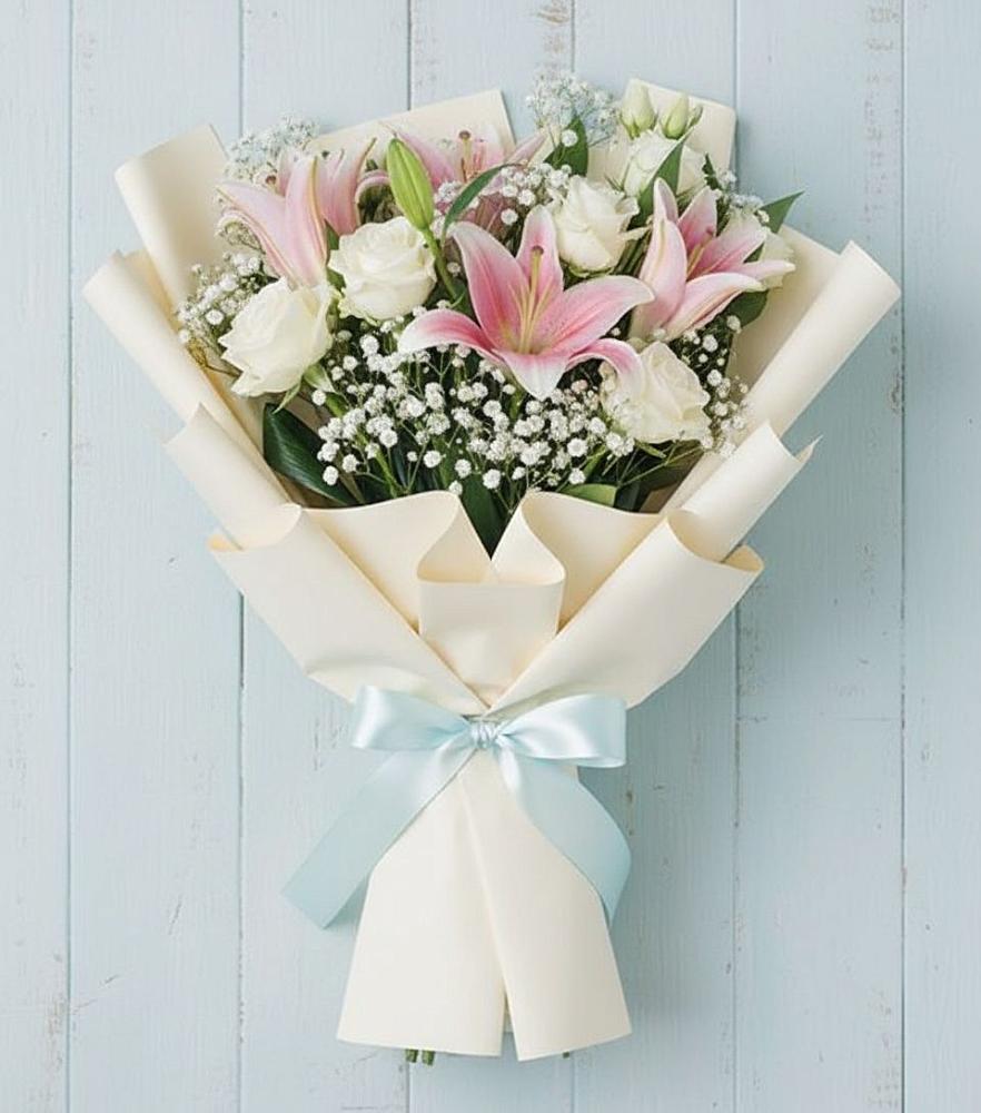 Букет цветов из: Лилии в Майдарово