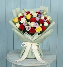 Букет цветов из:  Розы в Майдарово