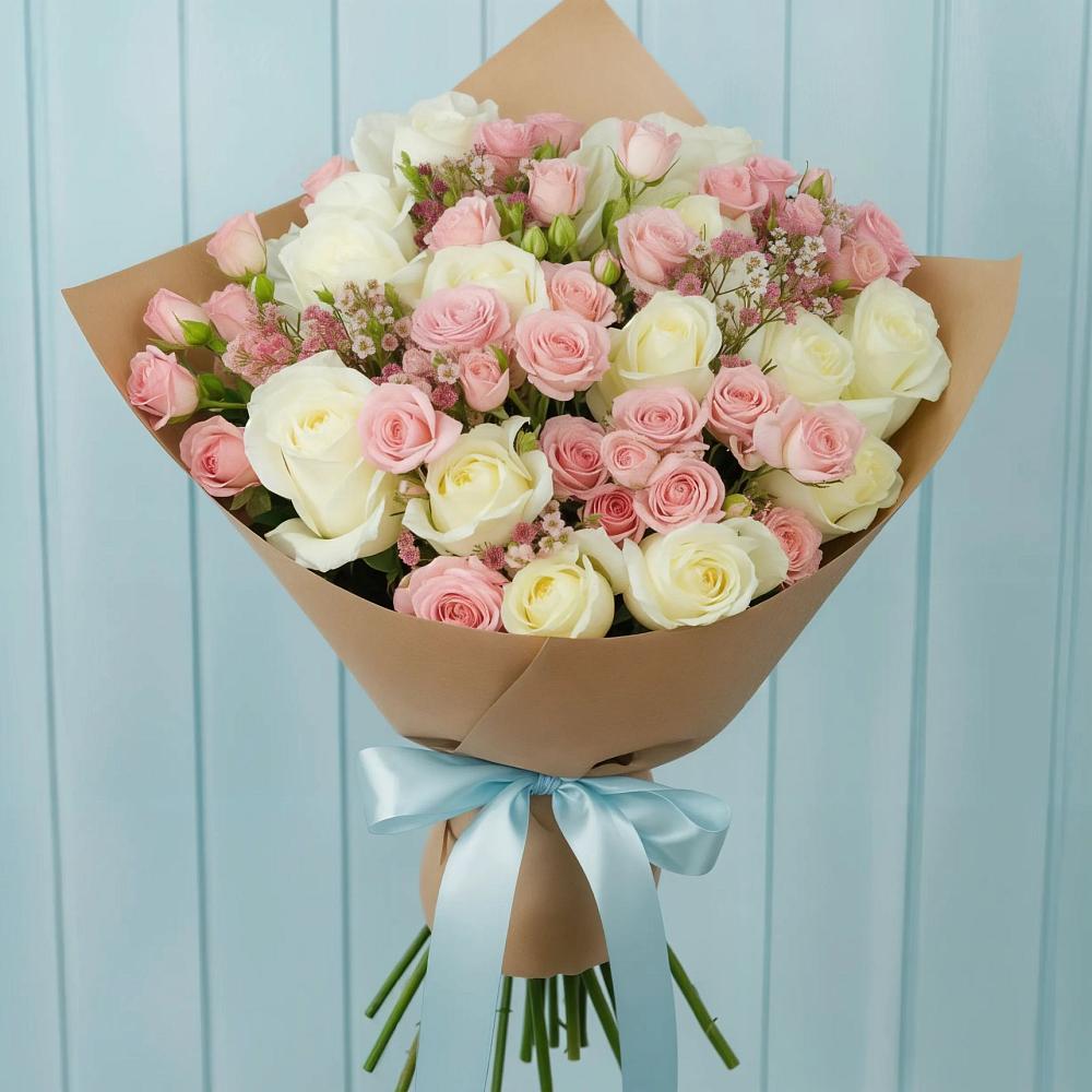 Букет цветов из: Розы в Майдарово