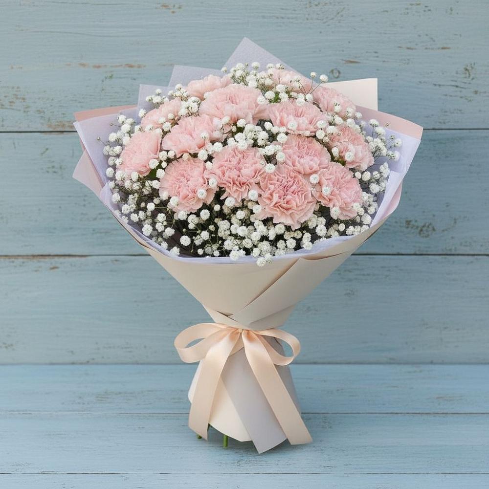 Букет цветов из: Гвоздики в Майдарово