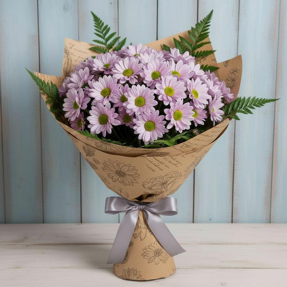 Букет цветов из: Хризантемы в Майдарово