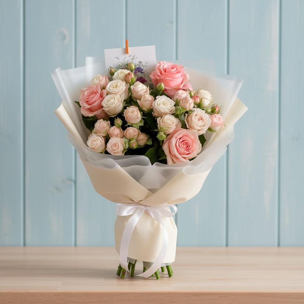 Букет цветов из: Розы в Майдарово