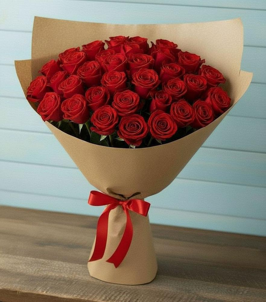 Букет Красные розы Милано в Майдарово