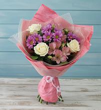 Букет цветов из:  Герберы #REPLACE_PRED# Майдарово