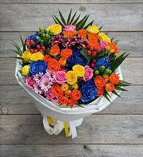 Букет цветов из:  Розы и Хризантемы #REPLACE_PRED# Майдарово