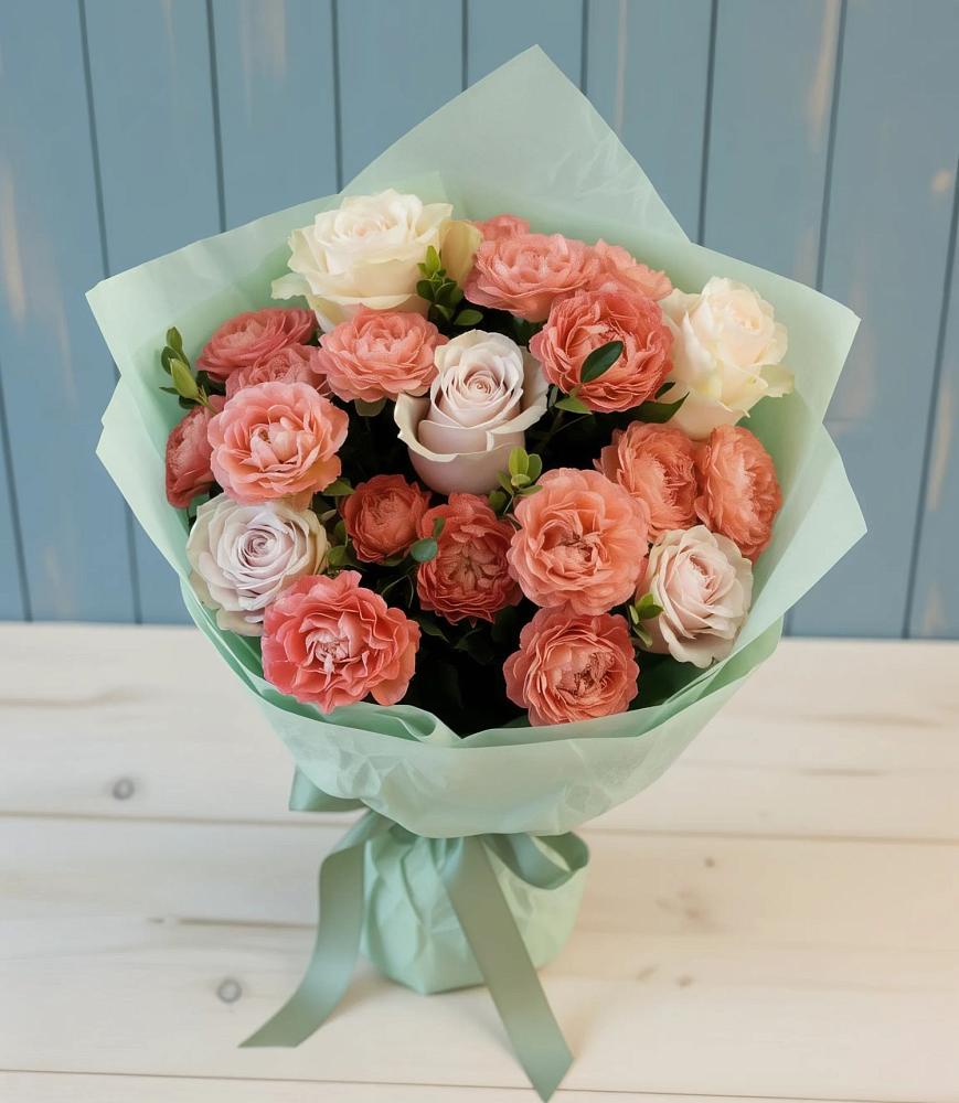 Букет цветов из: Розы в Майдарово